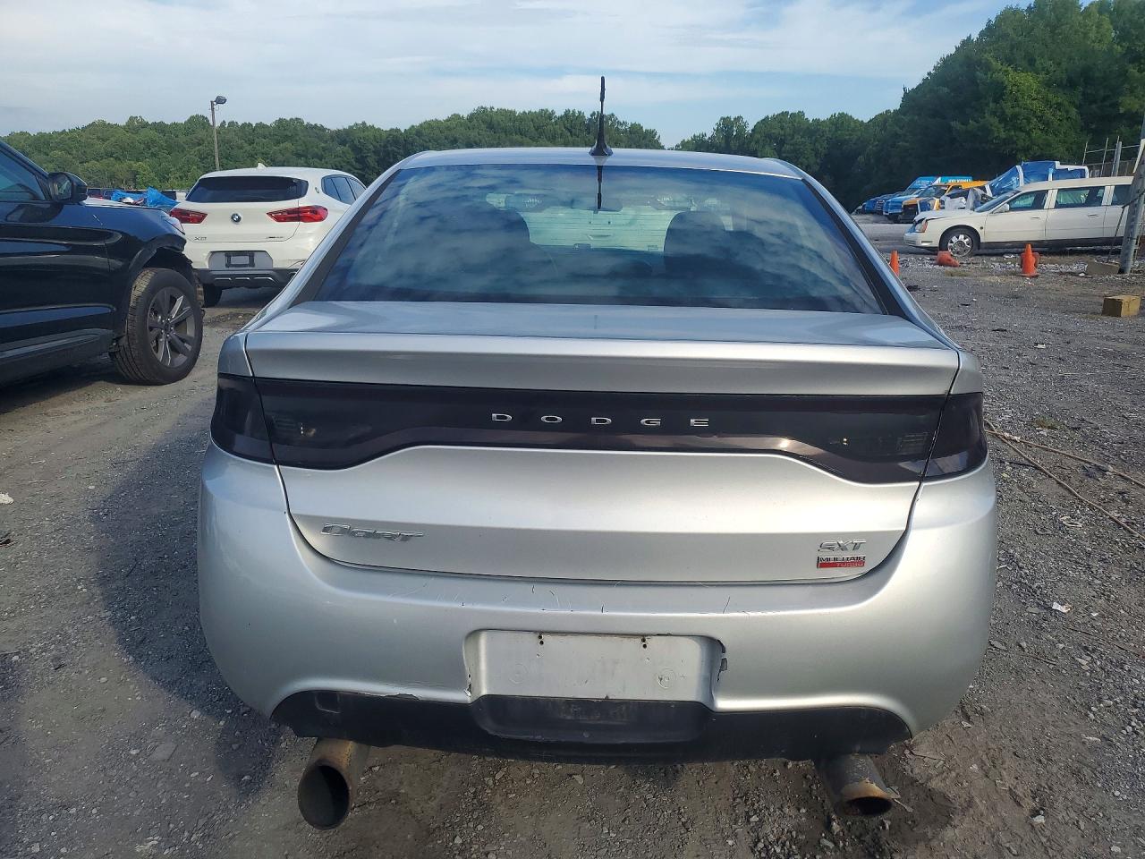2013 Dodge Dart Sxt Silver vin: 1C3CDFBH6DD269551