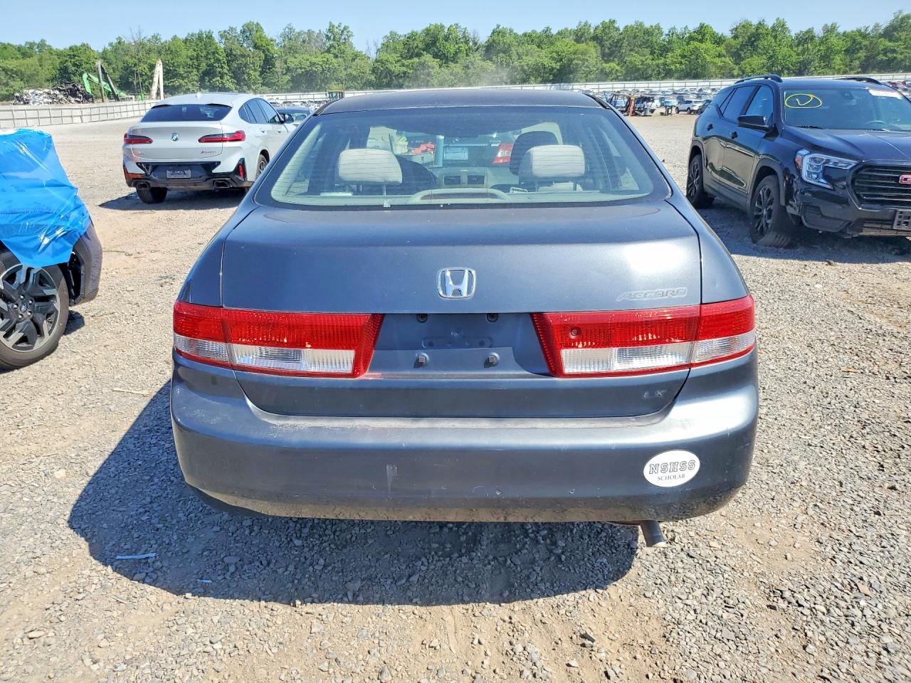 2003 Honda Accord Lx Gray vin: 1HGCM56313A026395