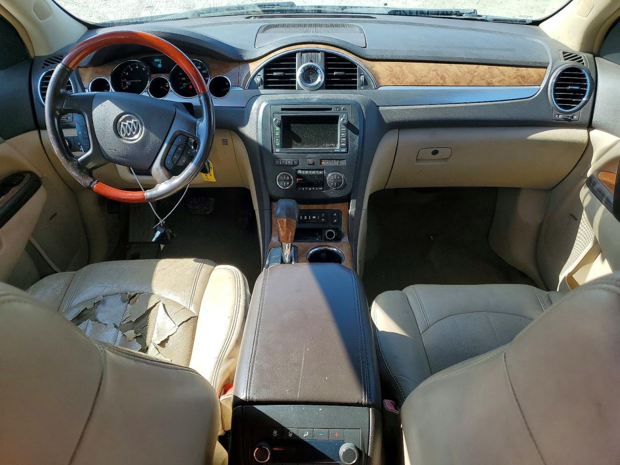 2008 Buick Enclave Cxl Brown vin: 5GAEV23718J164876