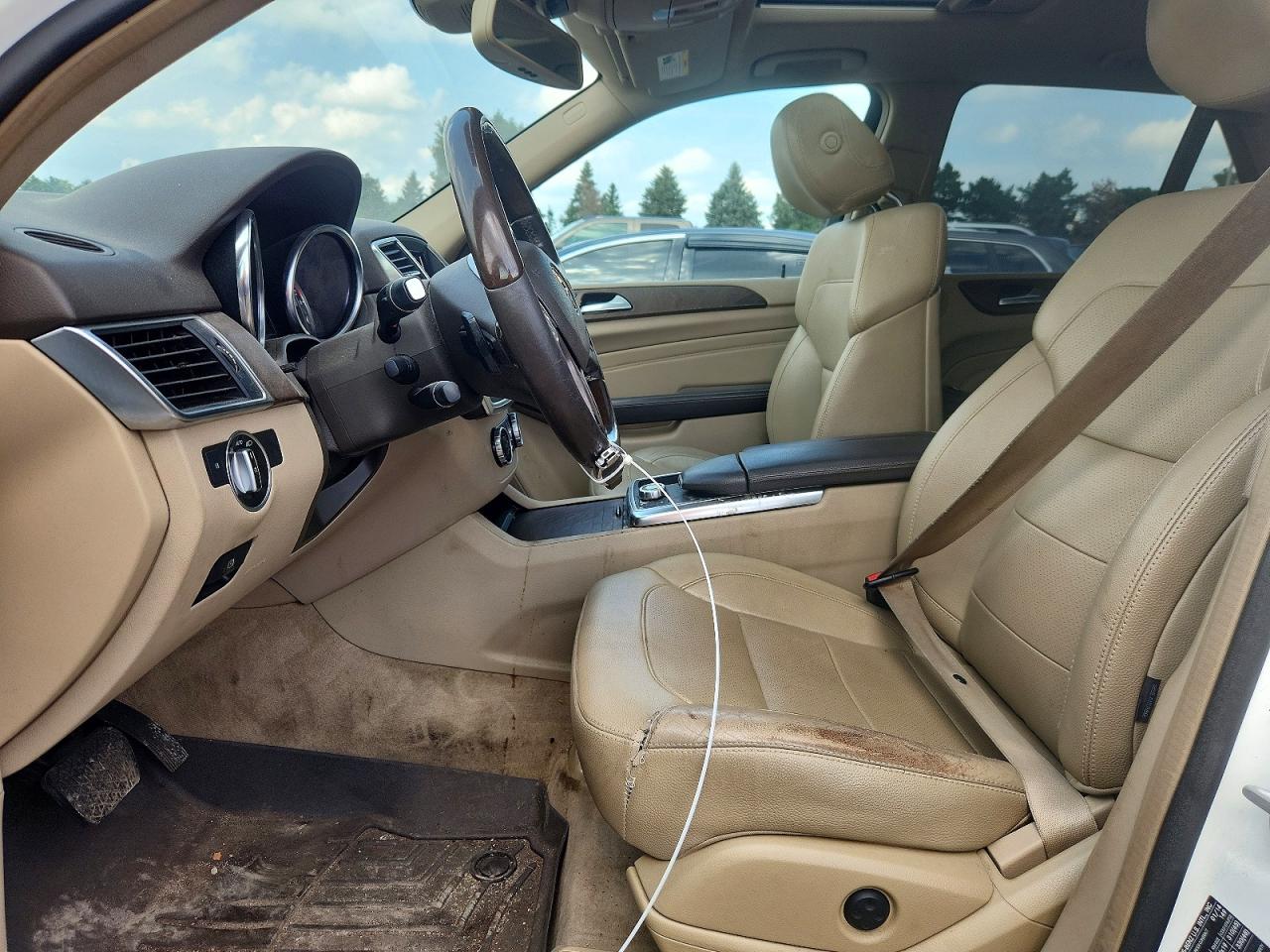 2014 Mercedes-benz Ml 350 Bluetec White vin: 4JGDA2EB9EA356934