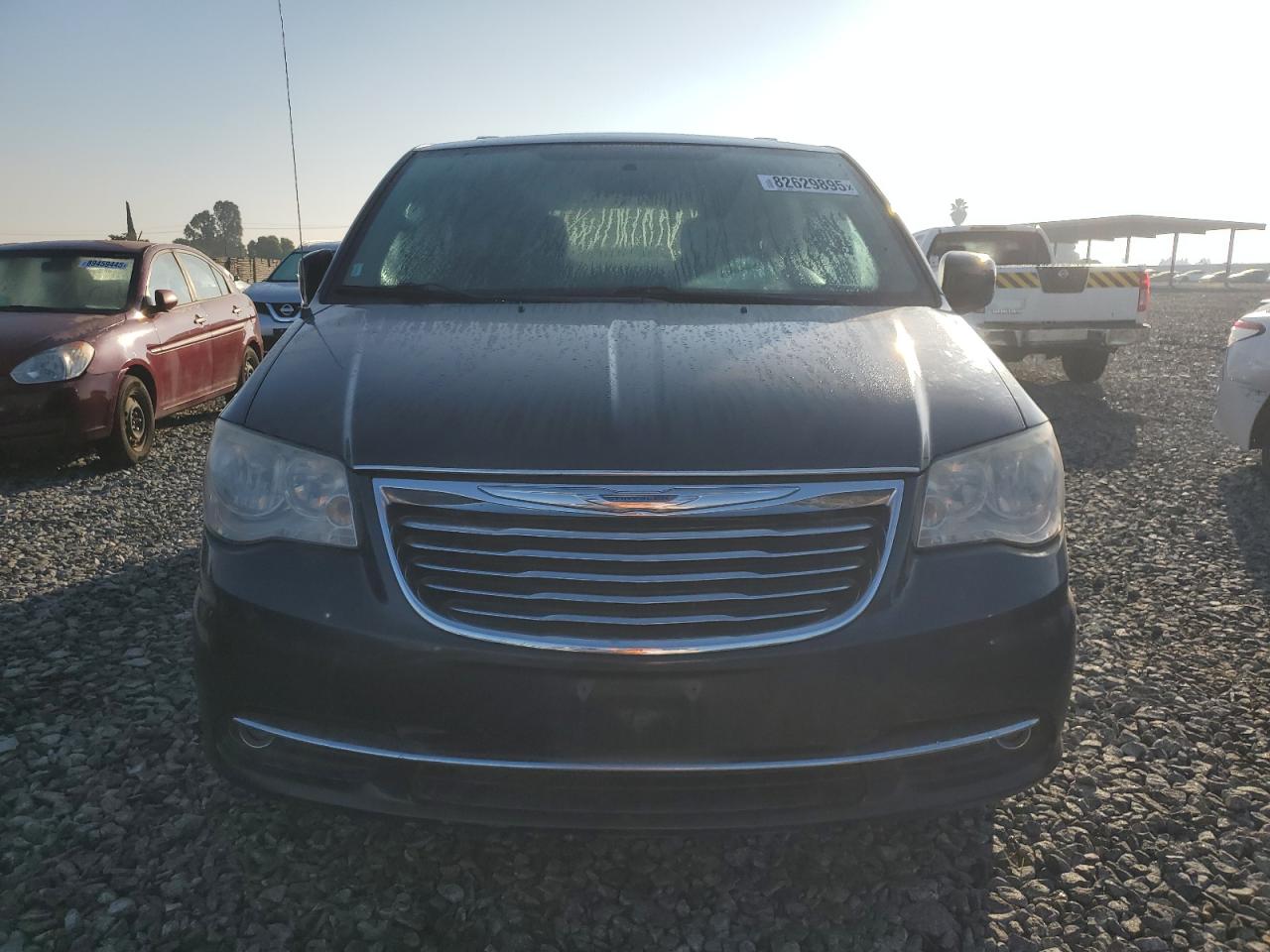 2014 Chrysler Town & Country Touring Gray vin: 2C4RC1BG7ER448439