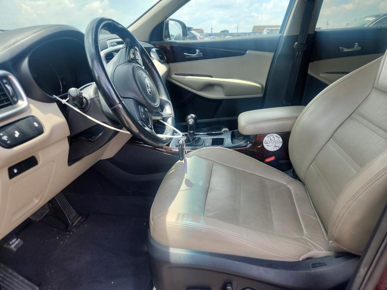 2017 Kia Sorento Ex Темно-бордовый vin: 5XYPH4A53HG204077