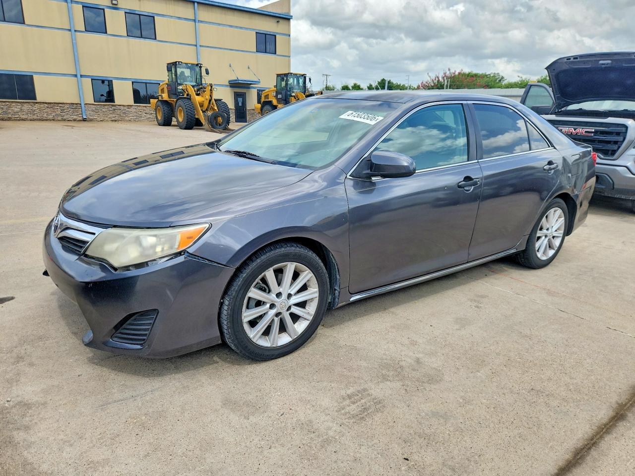2013 Toyota Camry Le Gray vin: 4T4BF1FK8DR299873