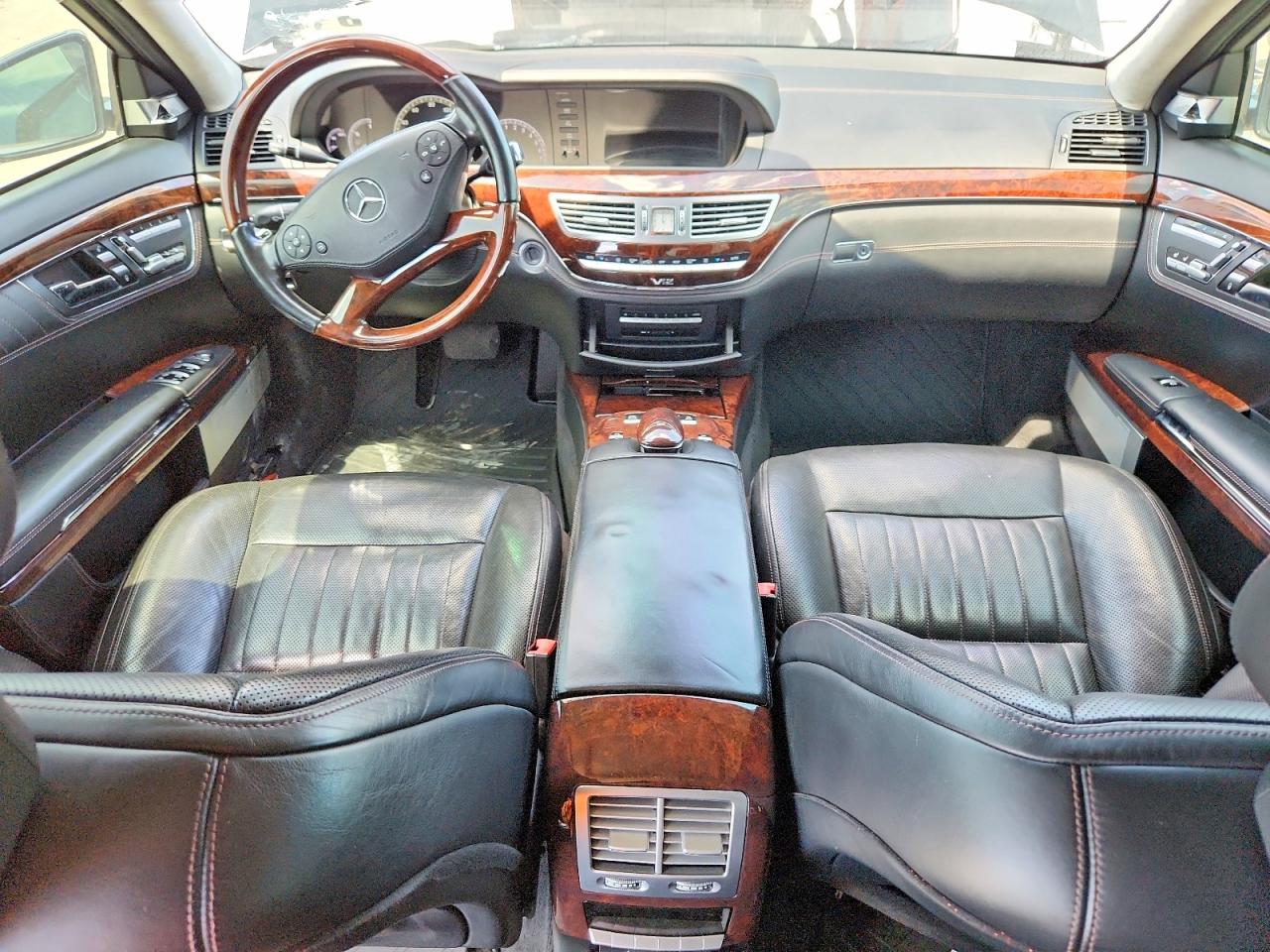 2012 Mercedes-benz S S600 Black vin: WDDNG7GB3CA434760