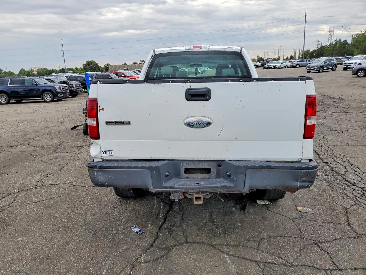 2006 Ford F150 White vin: 1FTPX14V26KD69669