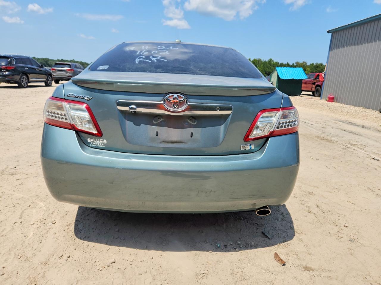 2011 Toyota Camry Hybrid Green vin: 4T1BB3EK4BU137772