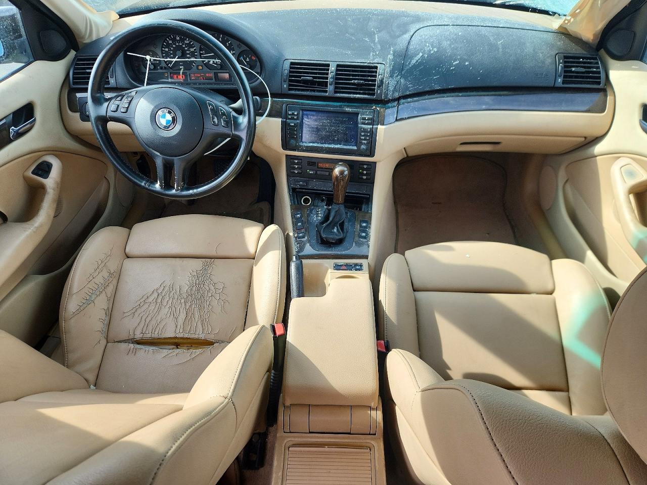 2002 Bmw 325 I Black vin: WBAEV33482KL76862