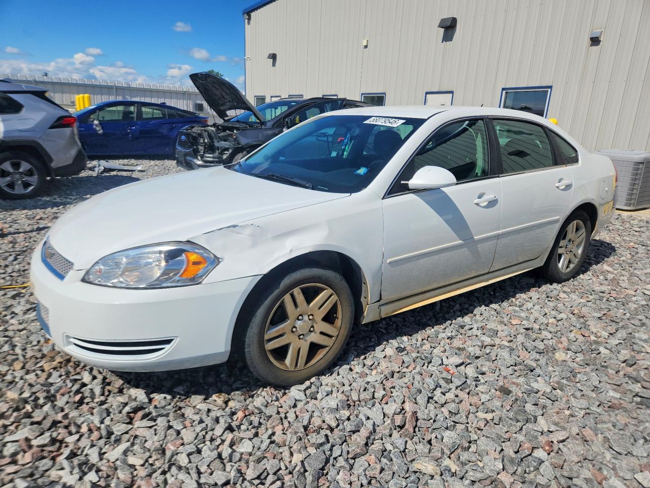 2014 Chevrolet Impala Limited Lt White vin: 2G1WB5E35E1188099