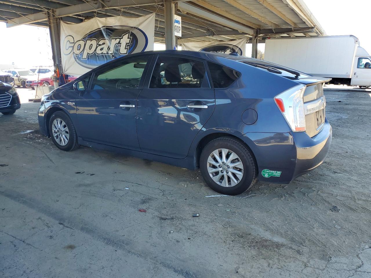 2014 Toyota Prius Plug-in Hybrid Base Gray vin: JTDKN3DP9E3054955