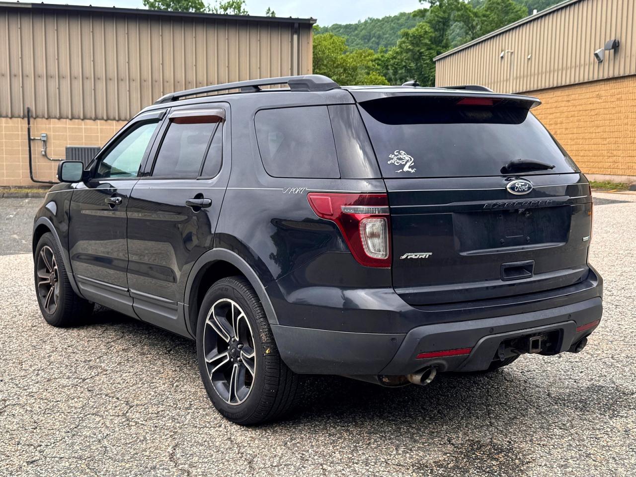 2015 Ford Explorer Sport Black vin: 1FM5K8GT7FGC32590