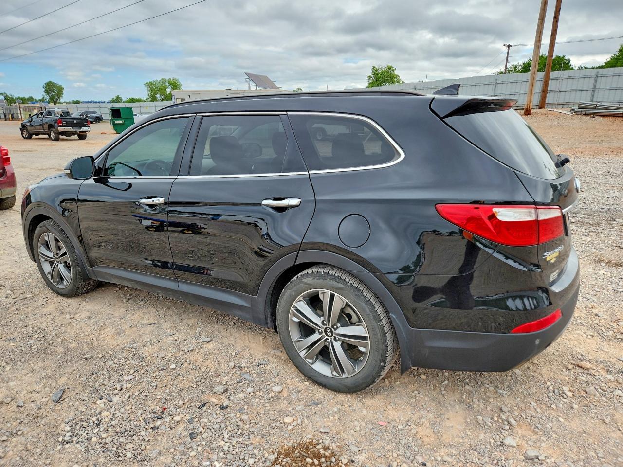 2015 Hyundai Santa Fe Limited Black vin: KM8SR4HF8FU094205