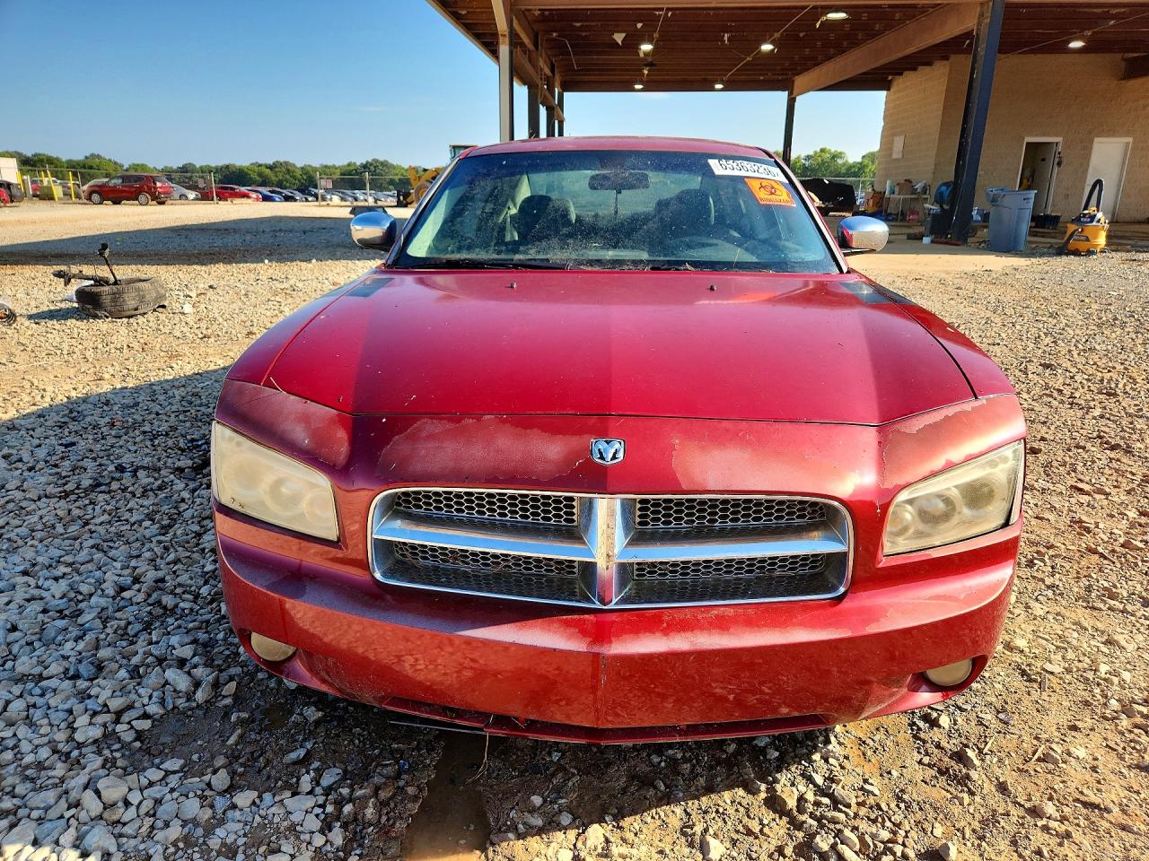 2007 Dodge Charger Se Red vin: 2B3KA43R07H695787