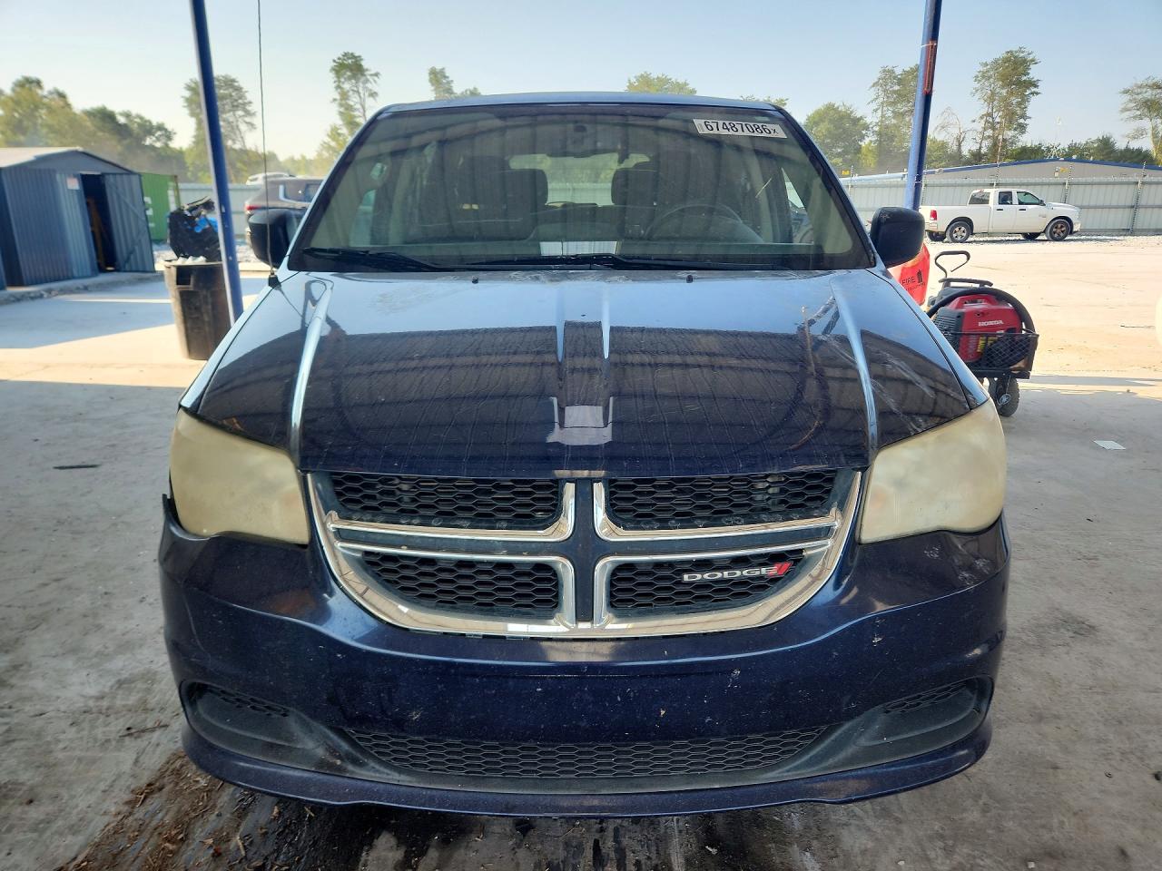 2012 Dodge Grand Caravan Se Blue vin: 2C4RDGBG5CR268650