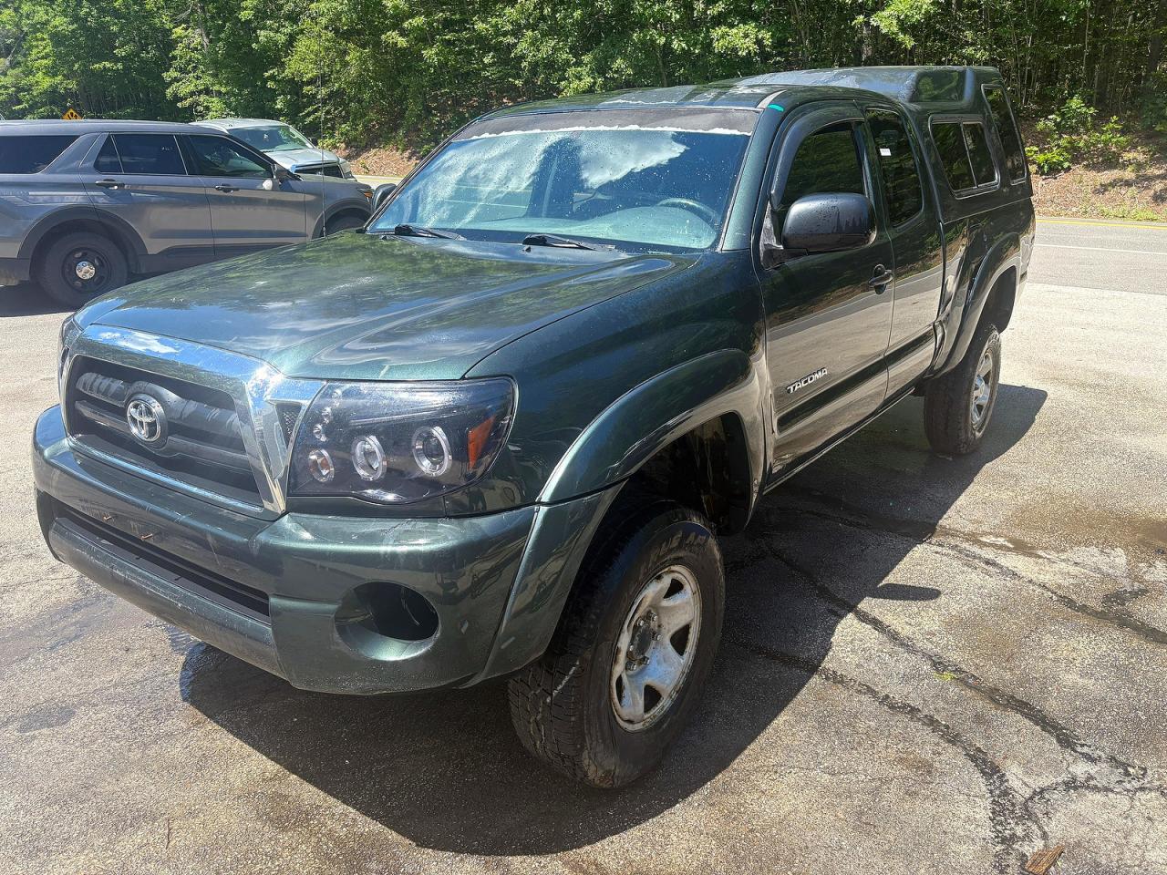2009 Toyota Tacoma Access Cab Gray vin: 5TEUX42N49Z615967