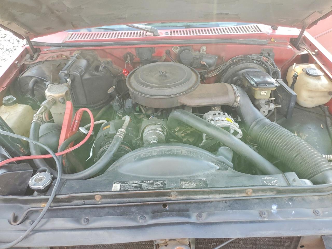 1991 Chevrolet Blazer S10 Red vin: 1GNCT18Z4M8244830
