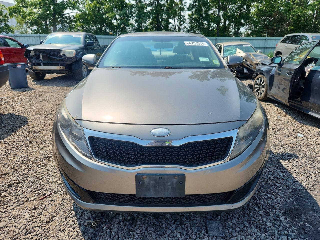 2013 Kia Optima Lx Серый vin: 5XXGM4A76DG228515