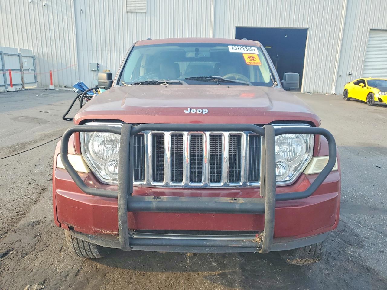 2008 Jeep Liberty Limited Burgundy vin: 1J8GN58K38W271980
