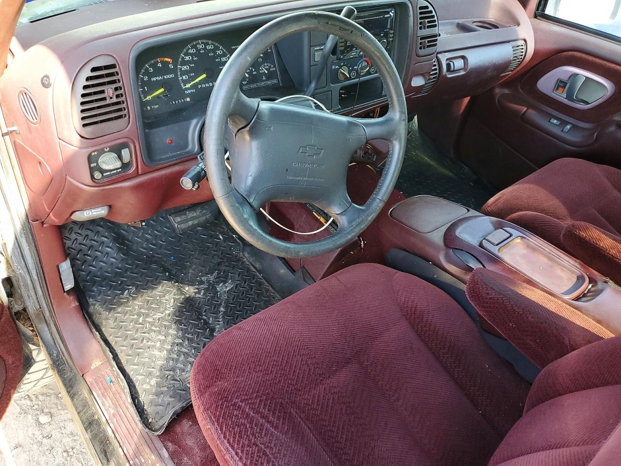 1995 Chevrolet Gmt-400 K1500 Black vin: 2GCEK19K5S1239951