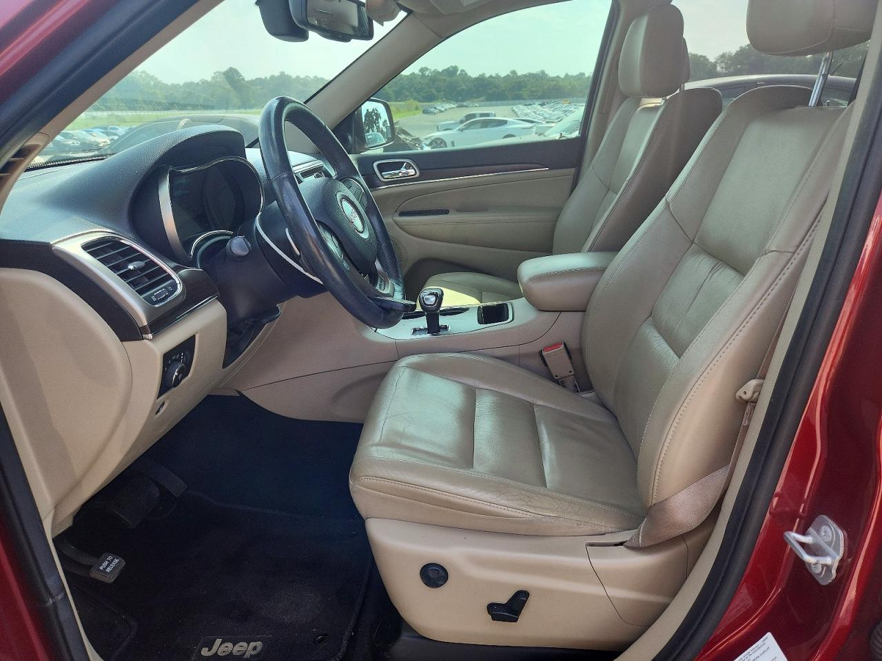 2014 Jeep Grand Cherokee Limited Red vin: 1C4RJEBM8EC326443
