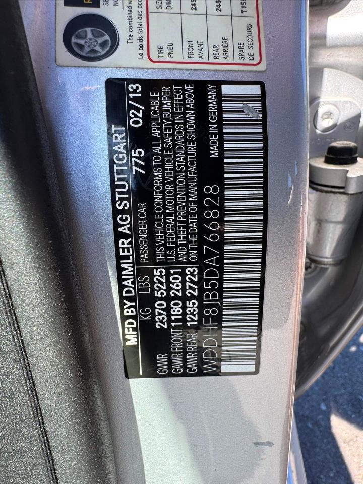 2013 Mercedes-benz E 350 4matic Silver vin: WDDHF8JB5DA766828