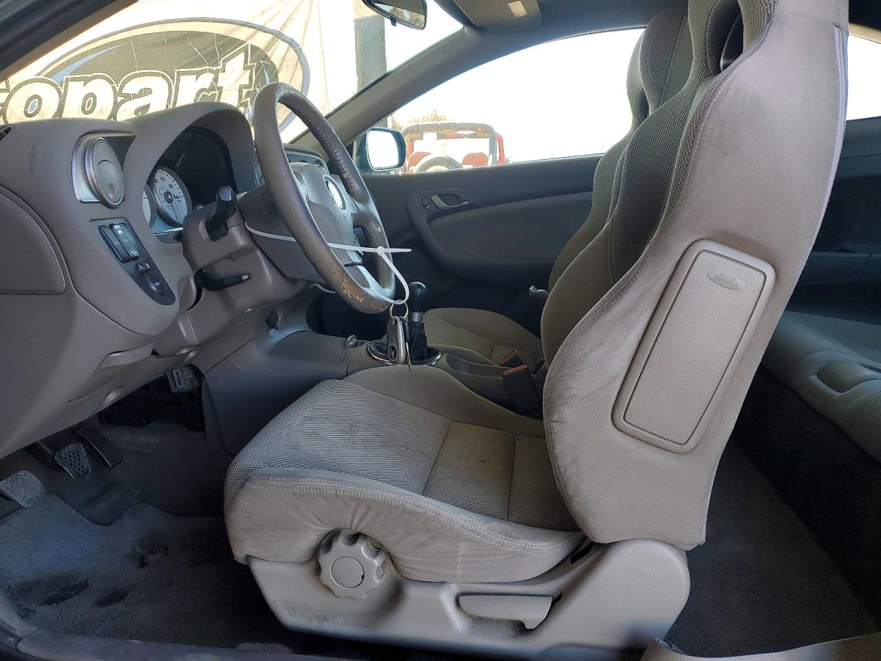 2006 Acura Rsx Silver vin: JH4DC53896S023070