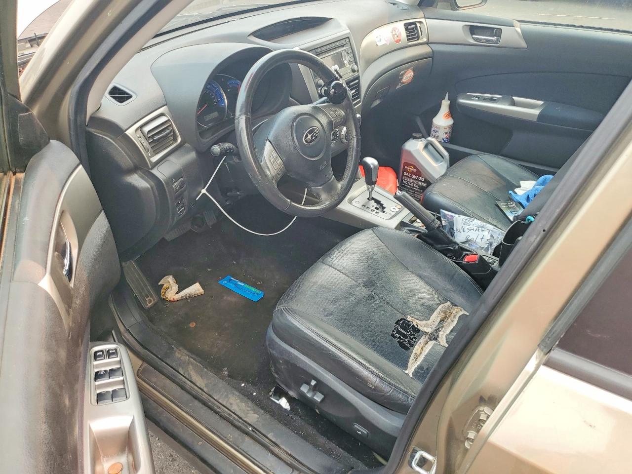 2009 Subaru Forester 2.5x Limited Золотой vin: JF2SH64619H763566