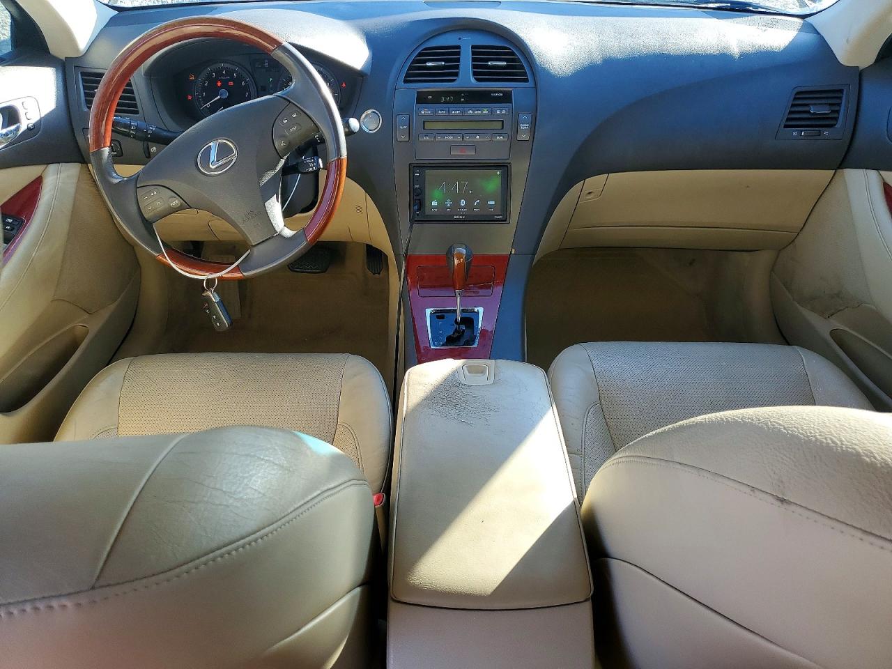 2009 Lexus Es 350 Black vin: JTHBJ46G592299681
