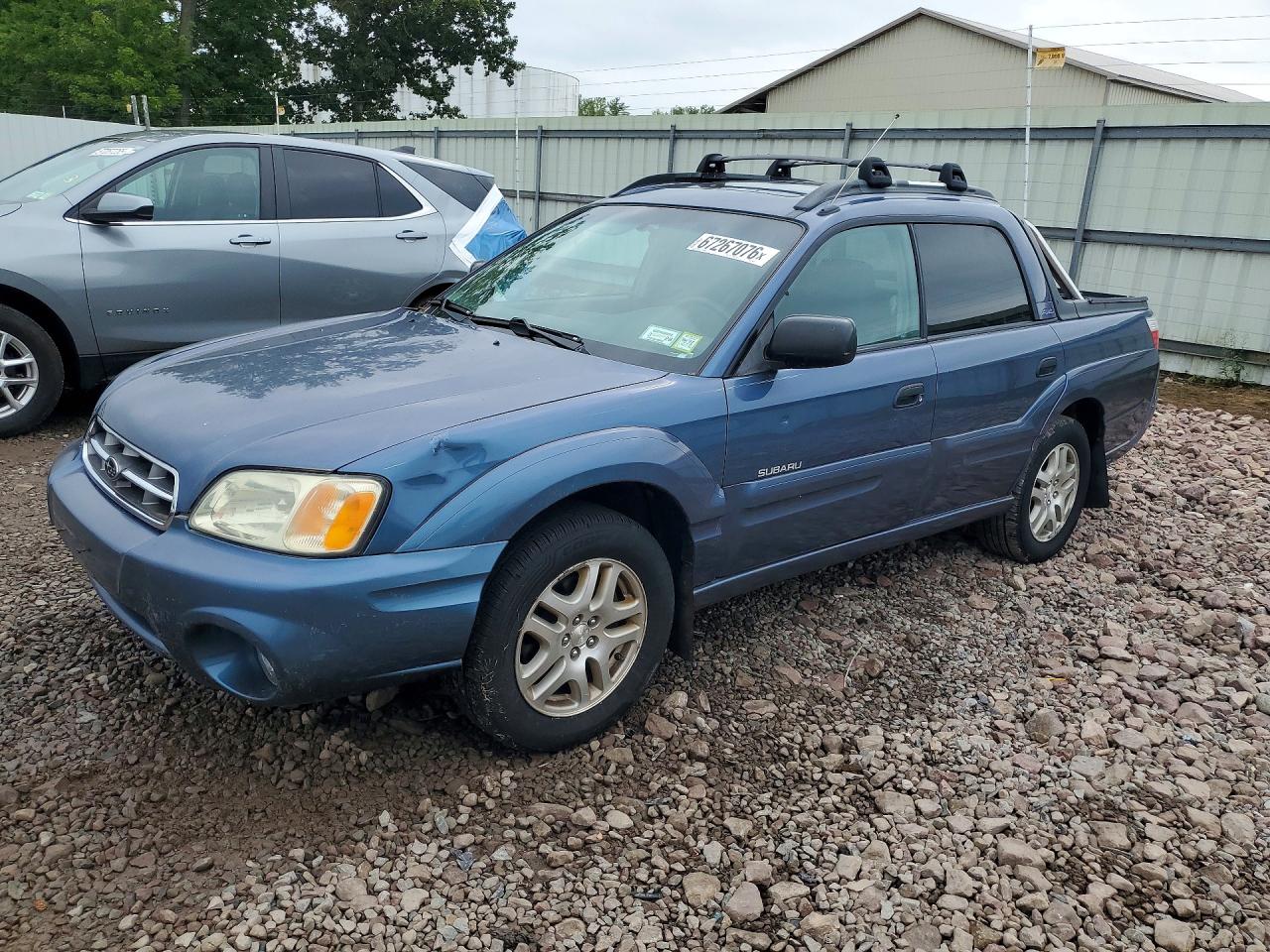 2005 Subaru Baja Sport Синий vin: 4S4BT62C457103491