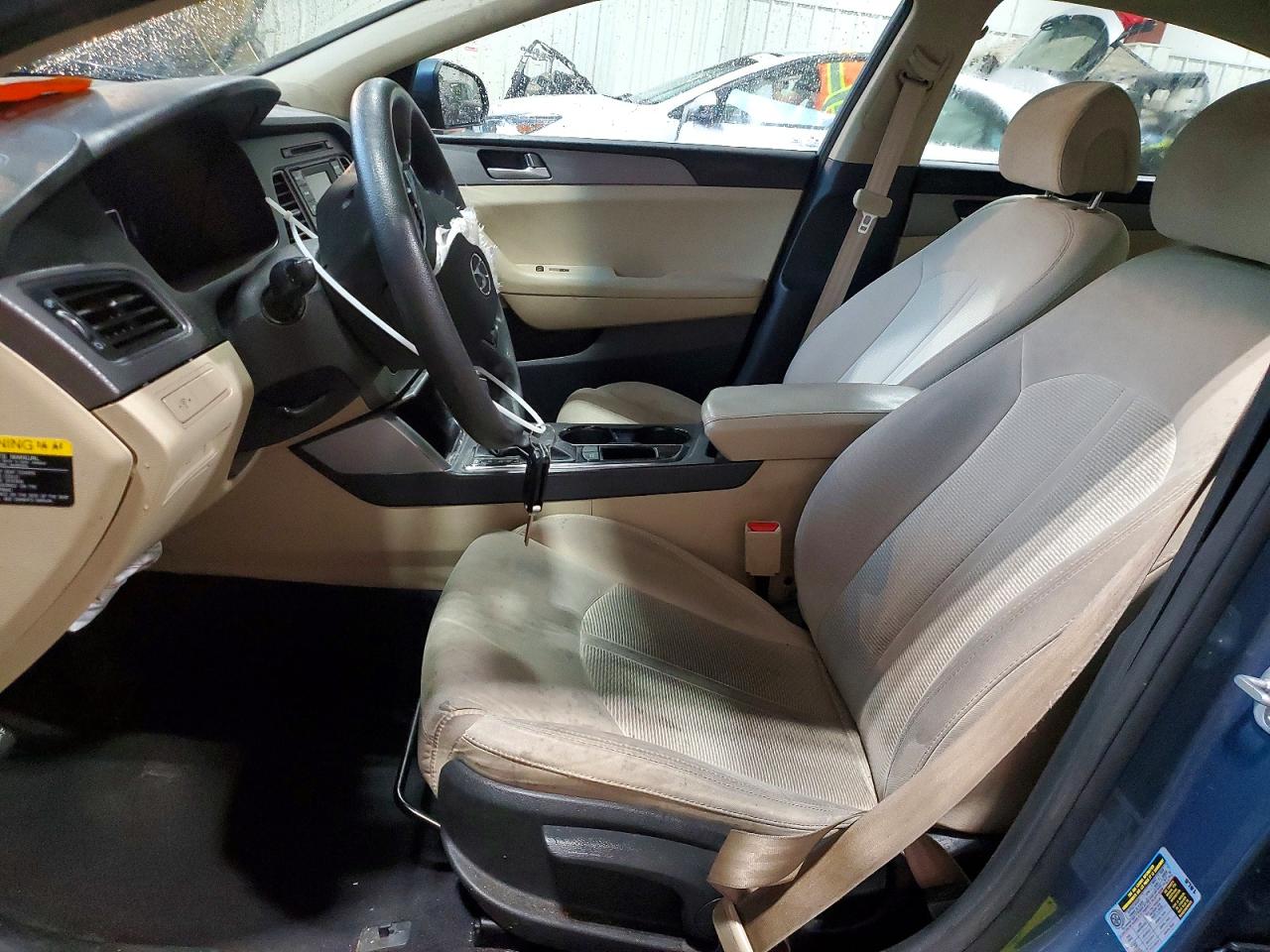 2015 Hyundai Sonata Se Синий vin: 5NPE24AF3FH062577