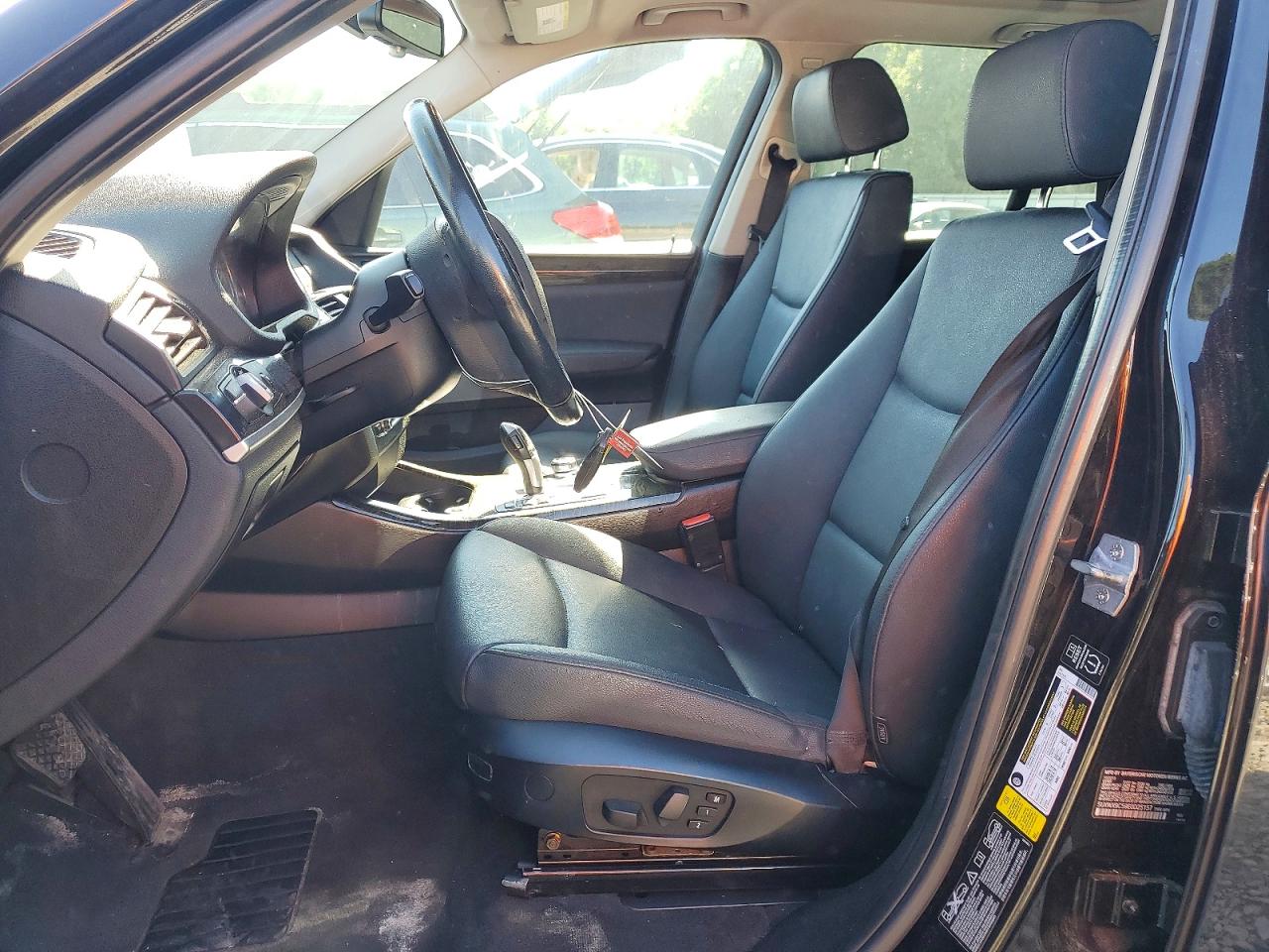 2014 Bmw X3 Xdrive28i Черный vin: 5UXWX9C59E0D25157