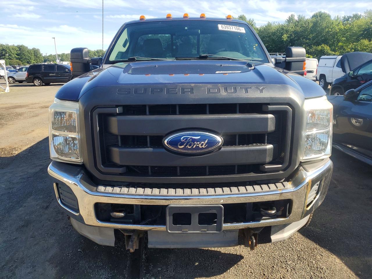 2012 Ford F350 Super Duty Blue vin: 1FTBF3B67CEA22076