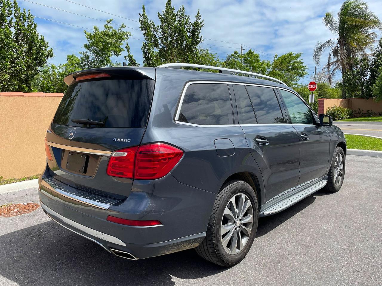 2015 Mercedes-benz Gl 450 4matic Gray vin: 4JGDF6EE5FA598124