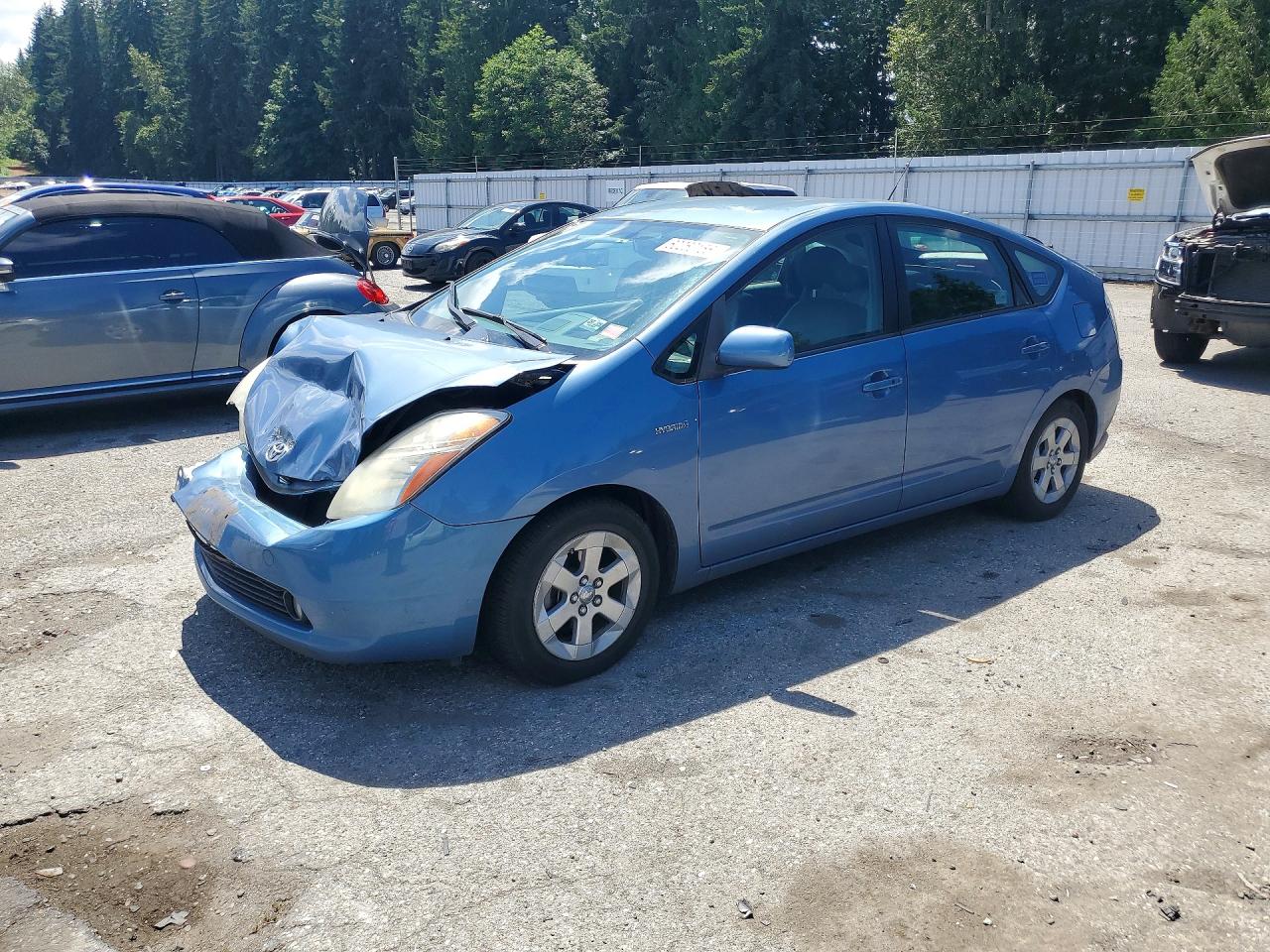 2009 Toyota Prius Base Blue vin: JTDKB20U397868757