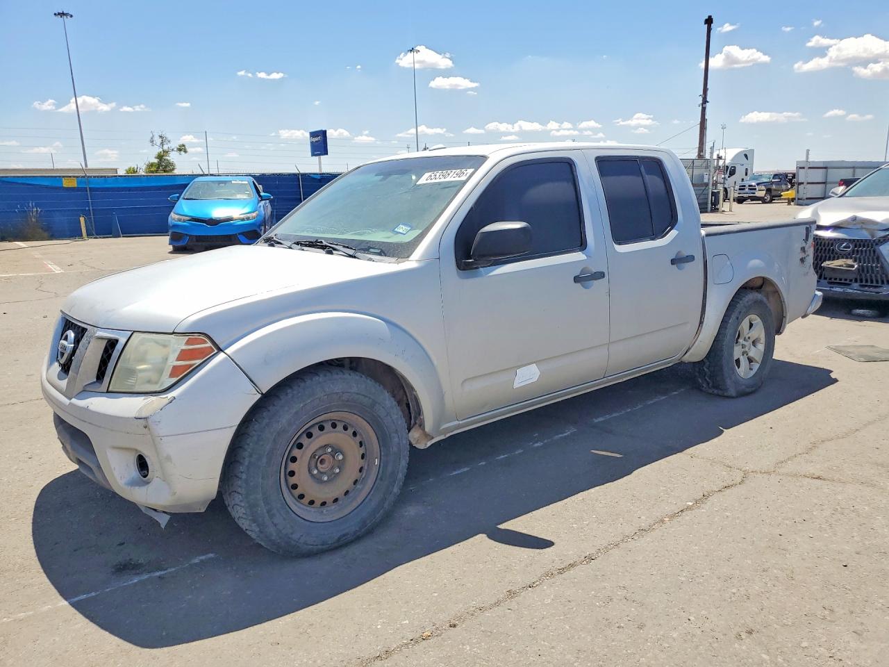 2013 Nissan Frontier S Silver vin: 1N6AD0EV9DN714079