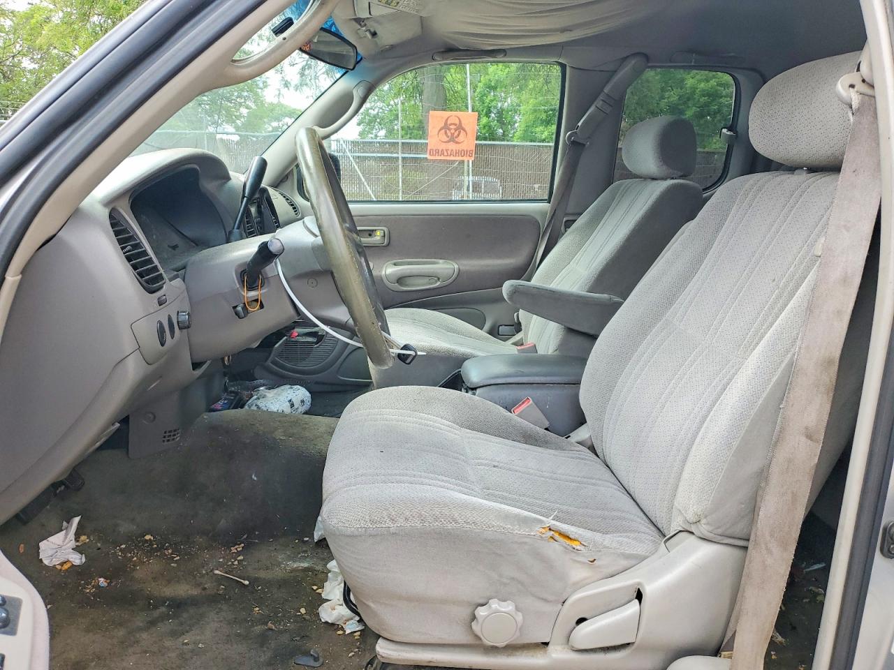 2001 Toyota Tundra Sr5 Silver vin: 5TBBT44151S193960