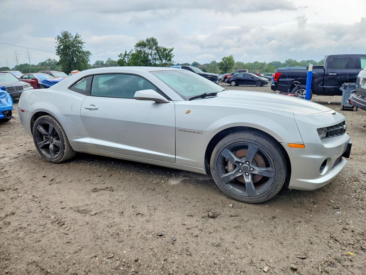 2010 Chevrolet Camaro Ss Серебряный vin: 2G1FS1EW7A9227709