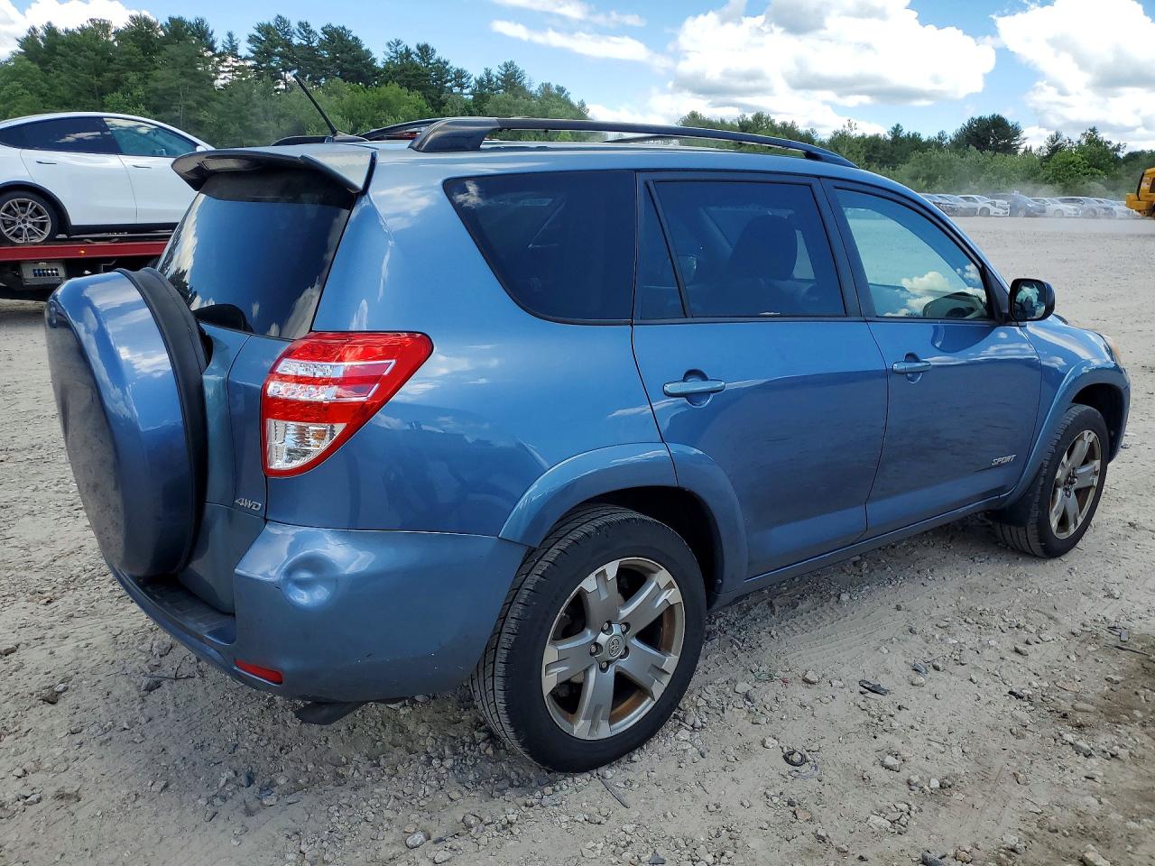 2009 Toyota Rav4 Sport Blue vin: JTMBF32V69D006490
