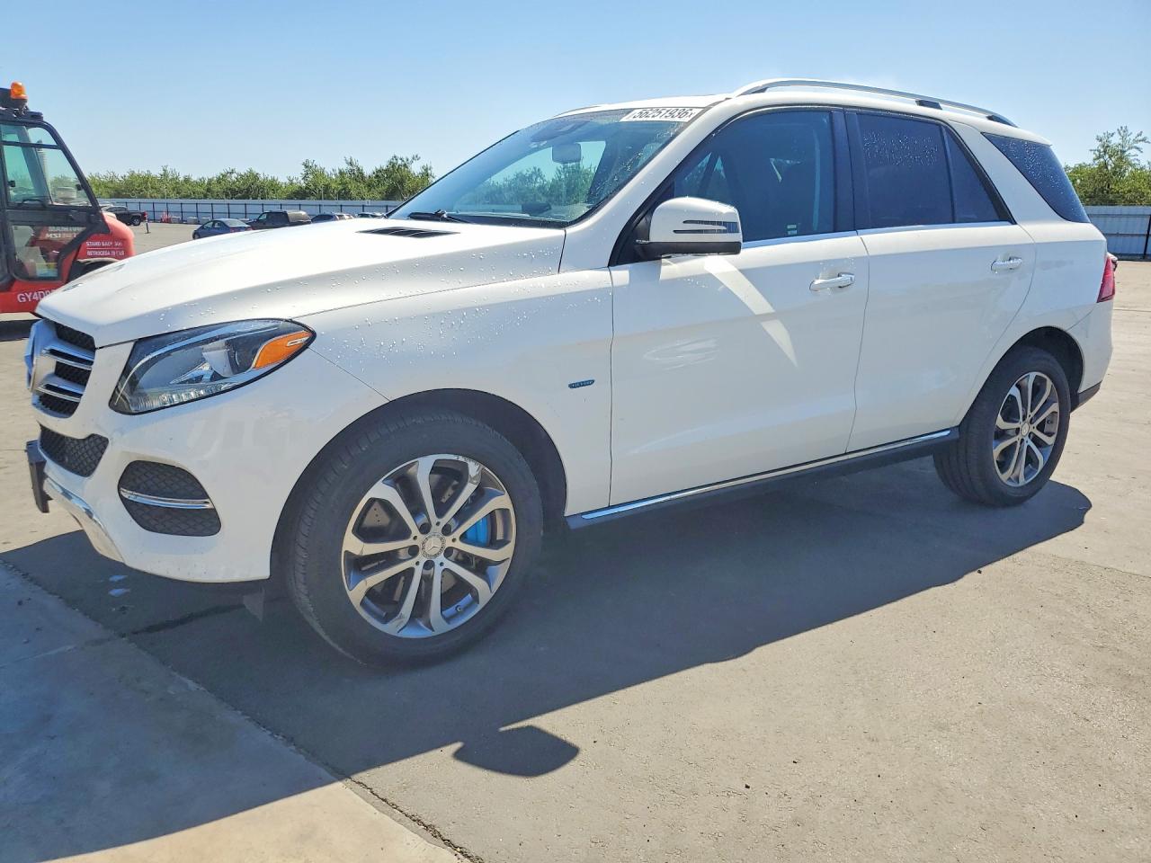 2017 Mercedes-benz Gle 550e 4matic Белый vin: 4JGDA6DB8HA814055