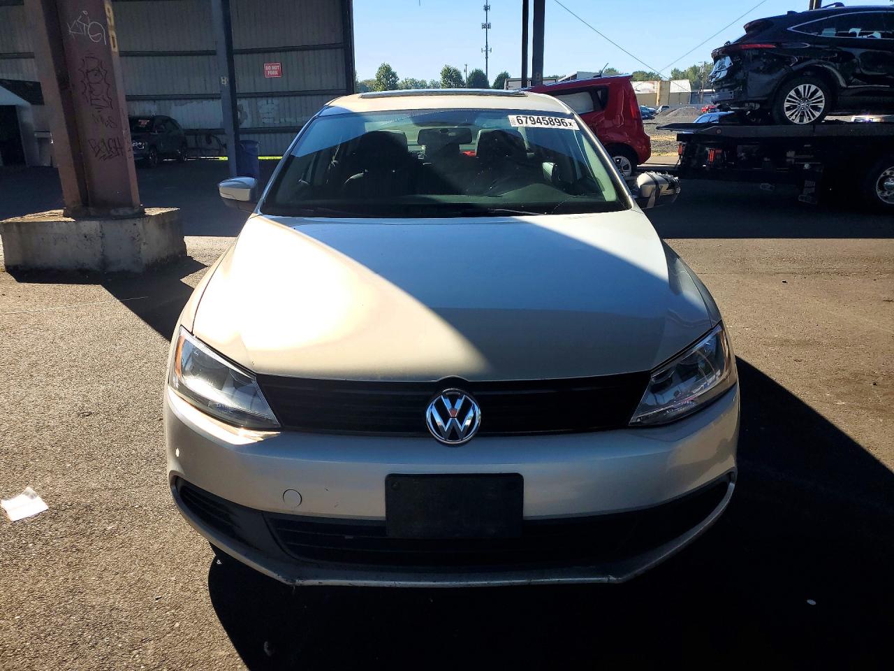 2011 Volkswagen Jetta Tdi Silver vin: 3VWLL7AJ4BM124368