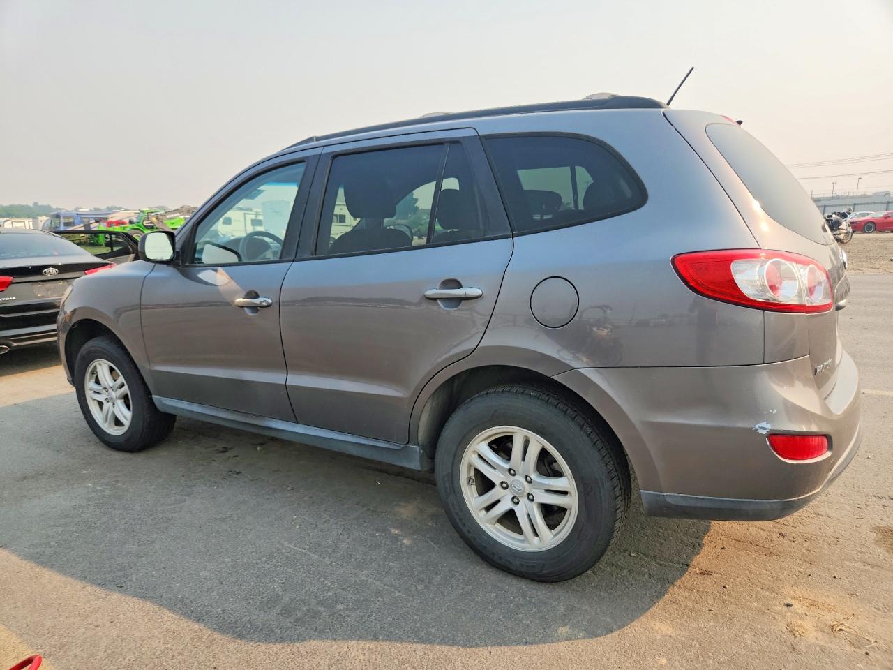 2010 Hyundai Santa Fe Gls Gray vin: 5NMSG3AB5AH377690