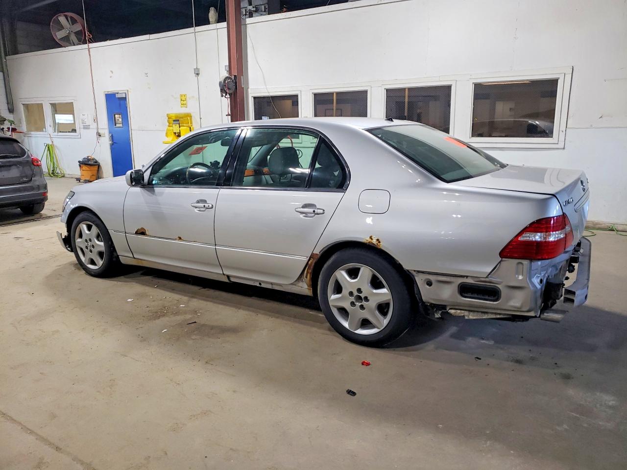 2004 Lexus Ls 430 Серый vin: JTHBN36F840141099