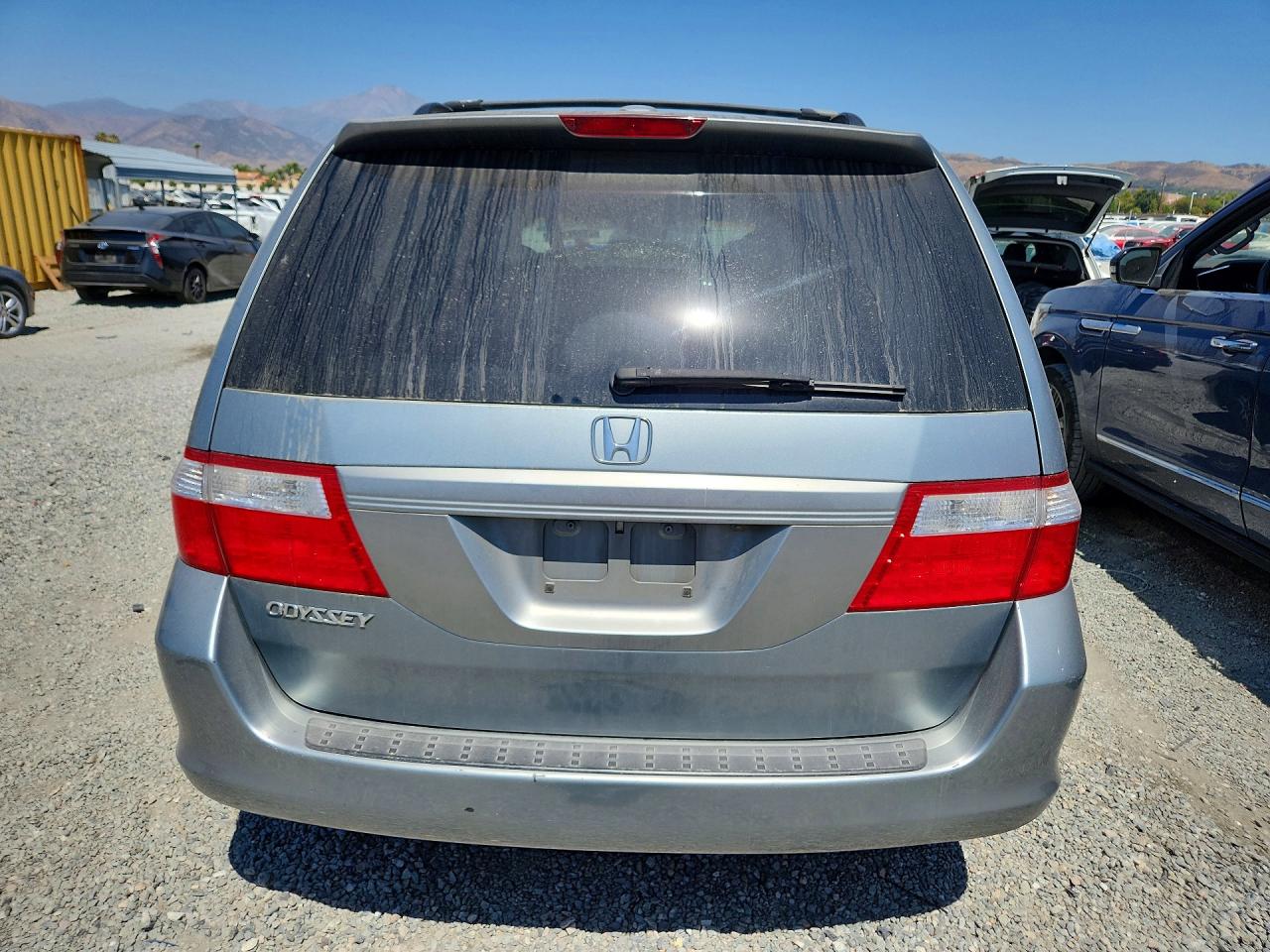 2007 Honda Odyssey Exl Silver vin: 5FNRL38797B002777