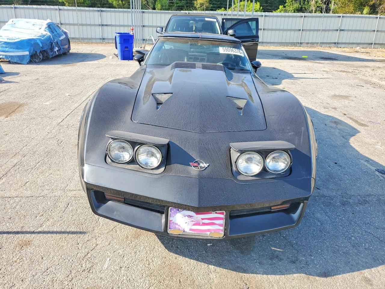 1982 Chevrolet Corvette Black vin: 1G1AY0783C5110520