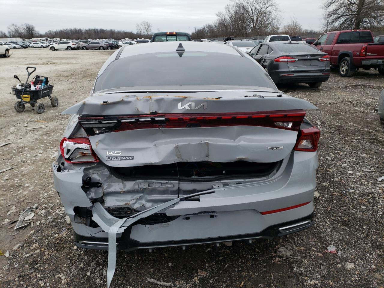2024 Kia K5 Gt Line Gray vin: 5XXG64J24RG249739