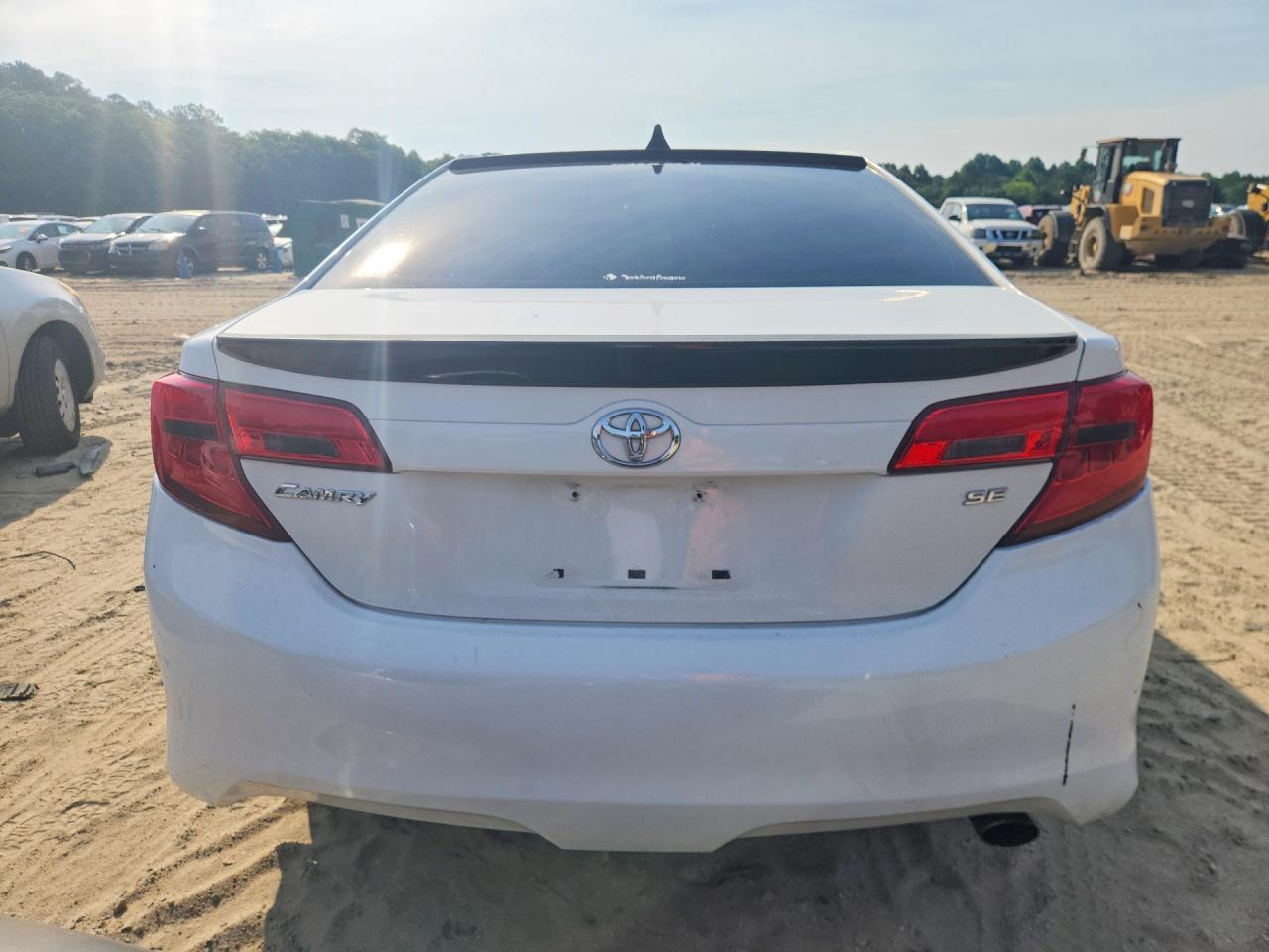 2012 Toyota Camry Se White vin: 4T1BF1FK7CU586629