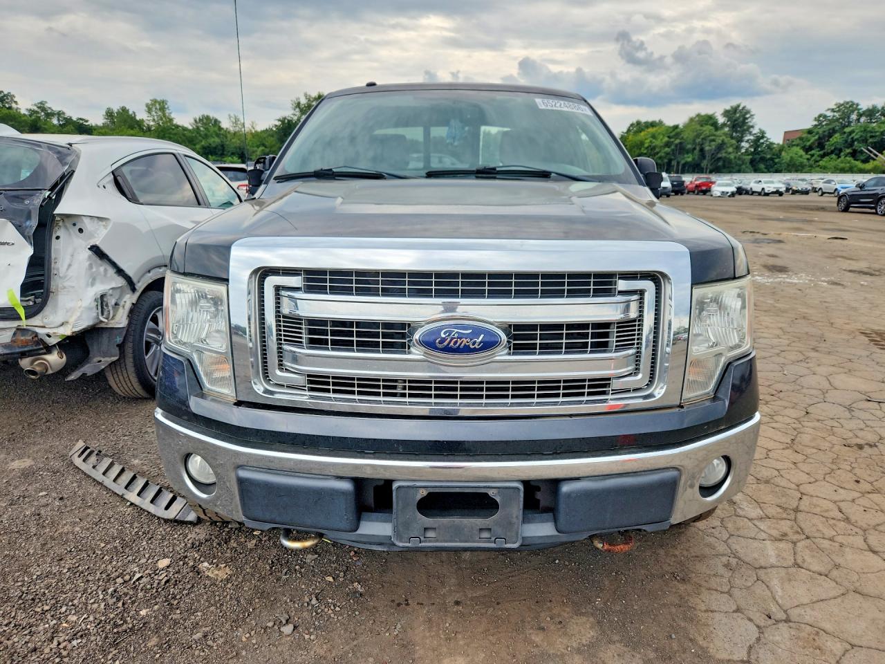 2013 Ford F150 Super Cab Black vin: 1FTFX1EF8DKF41011