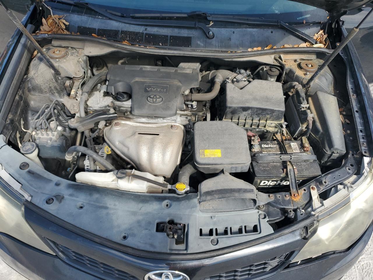 2014 Toyota Camry L Black vin: 4T1BF1FK5EU345235