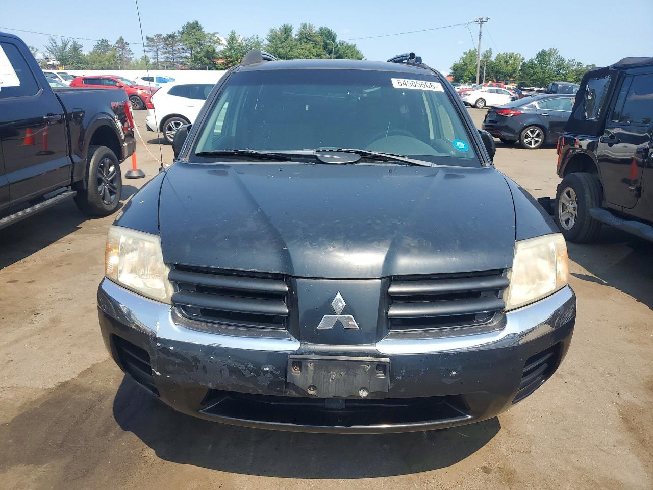 2004 Mitsubishi Endeavor Ls Black vin: 4A4MN21S84E105126