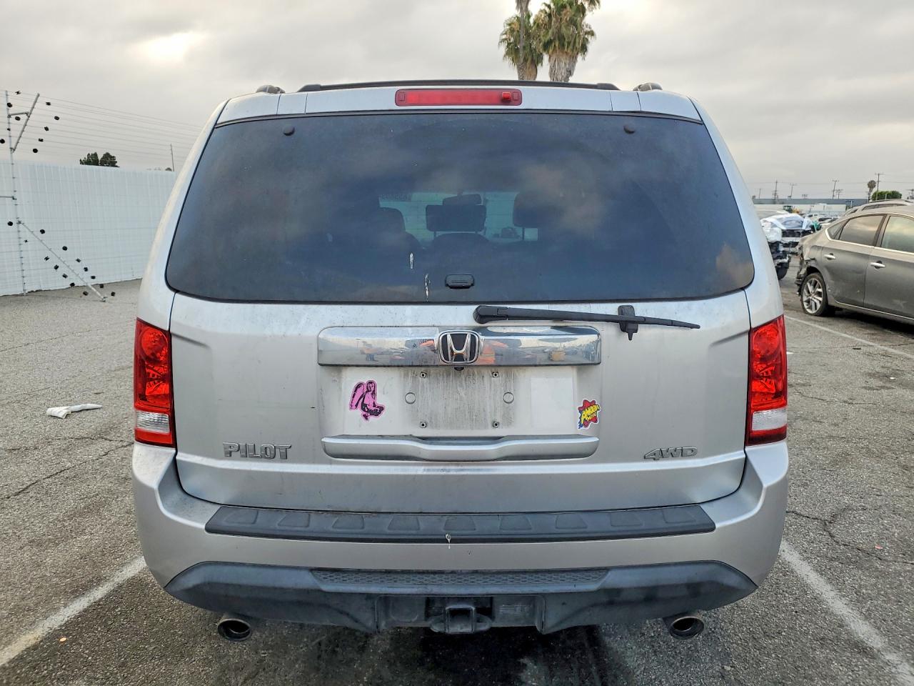 2012 Honda Pilot Exl Silver vin: 5FNYF4H59CB081918