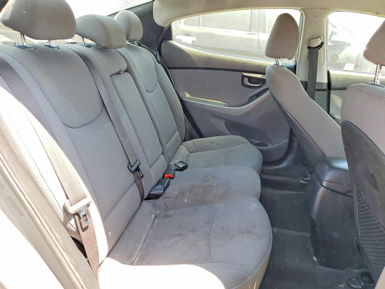 2014 Hyun Elantra Серый vin: 5NPDH4AE5EH511015